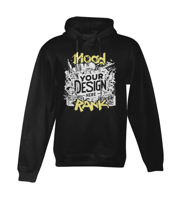 Customizable Hood Rank Branded Hoodie