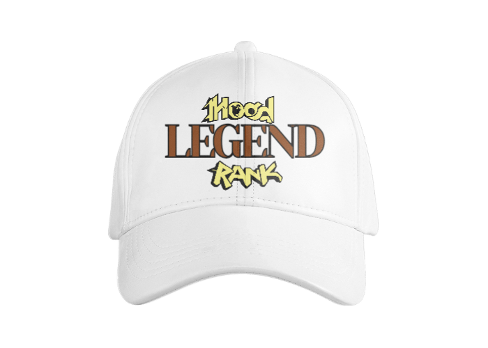 Hood Rank Customizable Text Hat